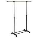 Simple metal effect clothes rack / extendable tray