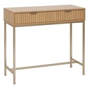 Tasso 2-drawer console, beige