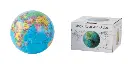 Globe terrestre tournant sur petit pied, Ø 14 cm