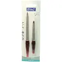 Lime à ongles saphir Elina, 2 pièces (17 cm et 13 cm) sur carte