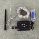 Guirlande Larmes 22M/72.17Ft FROID 200LED 