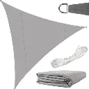 Voile d’ombrage 4 x 4 x 4 m gris – Gardlov 23141