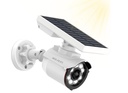 Solar lamp with dummy camera (imitation surveillance)