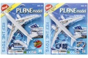 Set avion carte blister 21x25x3,5 cm