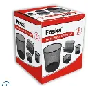 METAL MESH DESK SET 4 PCS FOSKA
