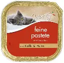 Pate pour chat au poulet 100 g en barquette