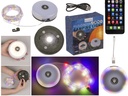 Rechargeable 3-in-1 camping light: torch, power bank, 10 m LED strip