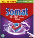 Somat All-in-1 XXL dishwasher tablets x58