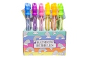Bâton à bulles arc-en-ciel 118 ml, 31 cm