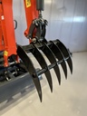 Rake attachment for 2T mini excavator - LT1020 compatible
