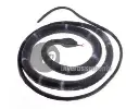 Black grey viper snake 80cm