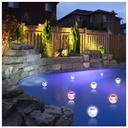 Eclairage de piscine Boule solaire flottant