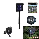 Lampe led solaire anti moustique 3 en 1