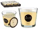 Bougie en verre vanille 28h