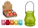 Manche de bougie à la citronnelle, 6 fois assorti 