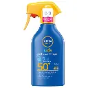 Nivea sun kids spray solaire sf50+, flacon 250ml