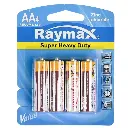 Raymax penlite AA r6p 4 pieces zinc battery