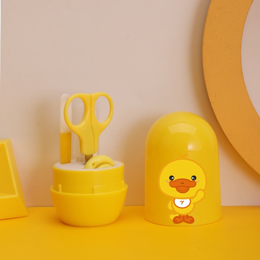 [YY-018/jaune] Kit manucure Canard jaune pour les petits.