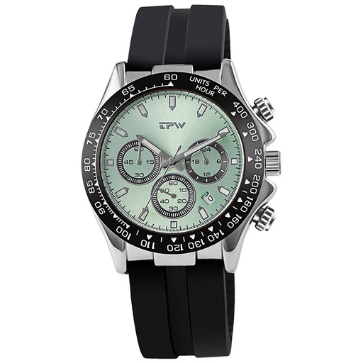Elegant Stop Watch, Green or Gray Face .