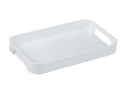Small Plastic white Tray, 32L x 19,4W x 4,2H cm